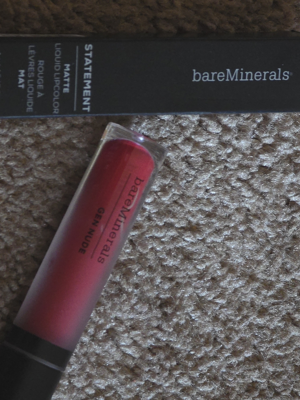 bareMinerals Gen Nude Liquid Lipstick Trio - Pink, Red, Nude - Picture 4 of 5